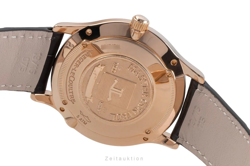 Jaeger LeCoultre Master Control 18 ct red gold automatic men's watch 140.2.80 [2505400]