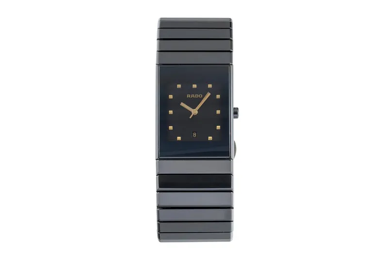 Rado Diastar Ceramica ceramic / titanium quartz women's watch R21348162 ,111.0348.3 [2506162]