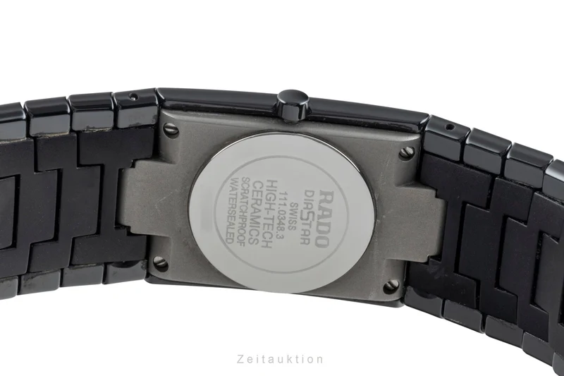 Rado Diastar Ceramica ceramic / titanium quartz women's watch R21348162 ,111.0348.3 [2506162]