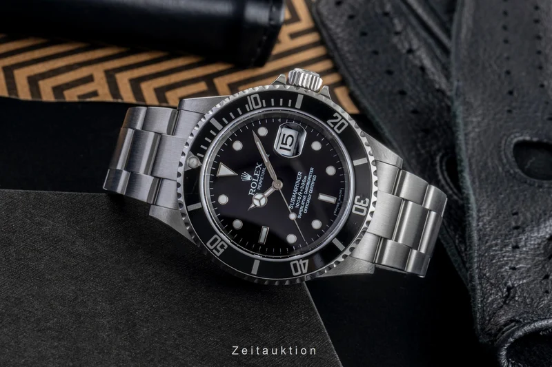 Rolex Submariner steel automatic men's watch 16610T [2505631]