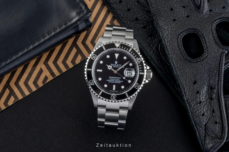 Rolex Submariner steel automatic men's watch 16610T [2505631]