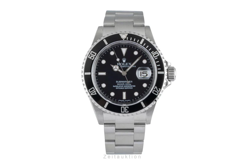 Rolex Submariner steel automatic men's watch 16610T [2505631]