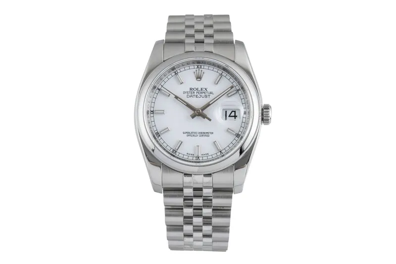 Rolex Datejust steel automatic men's watch 116200 [2506185]