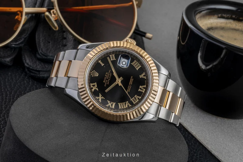 Rolex Datejust steel / gold automatic men's watch 116333 [2506276]