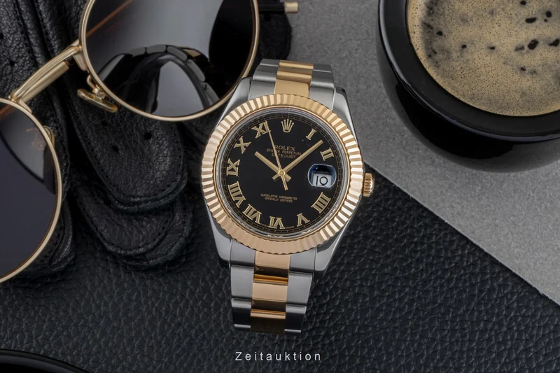 Rolex Datejust steel / gold automatic men's watch 116333 [2506276]