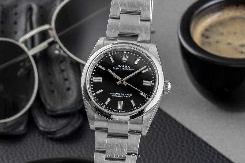 Rolex Oyster Perpetual steel automatic men's watch 126000 [2506361]