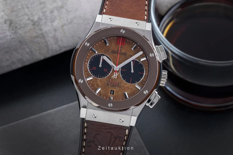 Hublot Classic Fusion chronograph ceramic / titanium automatic men's watch 521.NC.0589.VR.OPX14 Limited [2506399]