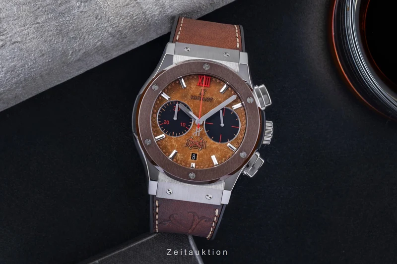 Hublot Classic Fusion chronograph ceramic / titanium automatic men's watch 521.NC.0589.VR.OPX14 Limited [2506399]