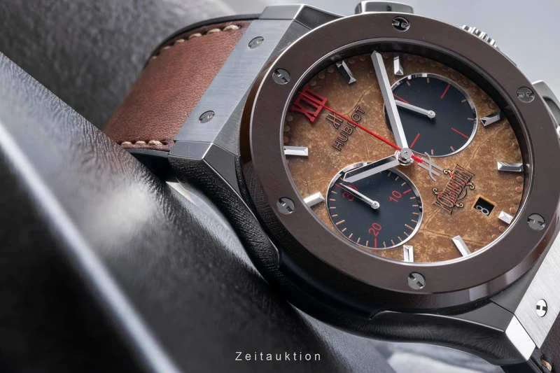 Hublot Classic Fusion chronograph ceramic / titanium automatic men's watch 521.NC.0589.VR.OPX14 Limited [2506399]