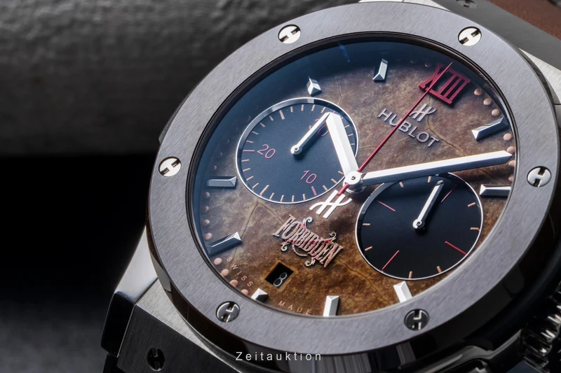 Hublot Classic Fusion chronograph ceramic / titanium automatic men's watch 521.NC.0589.VR.OPX14 Limited [2506399]