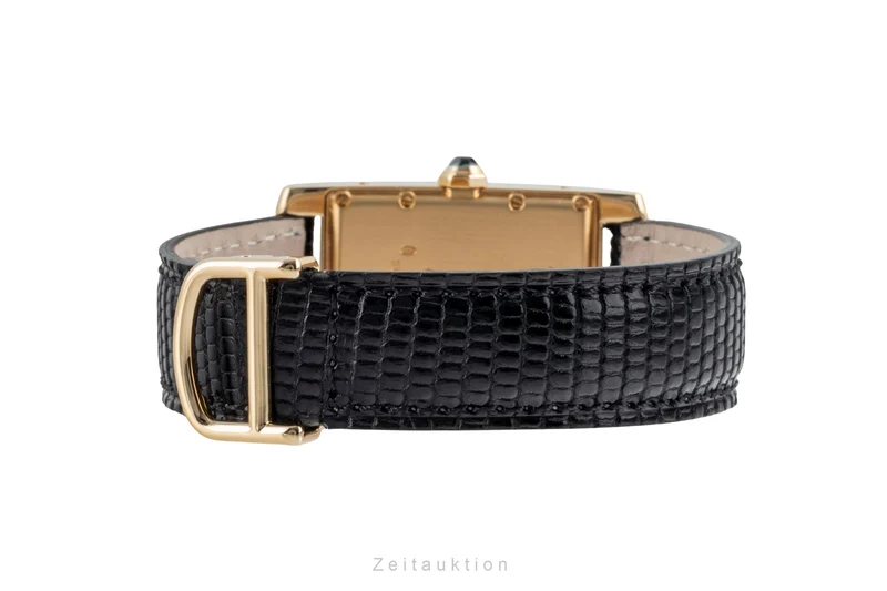 Cartier Tank Américaine 18 ct gold quartz men's watch 8012905 [2504080]