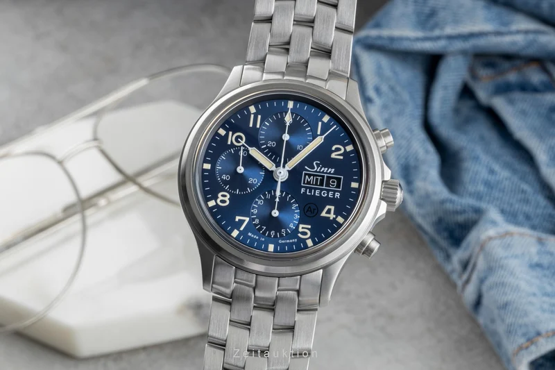 Sinn 358 chronograph steel automatic men's watch 358.064 [2506359]