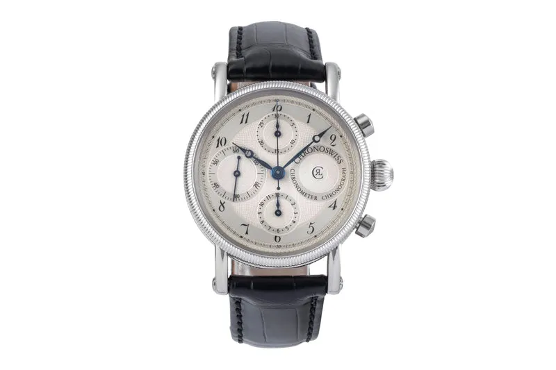 Chronoswiss Chronometer Chronograph chronograph steel automatic men's watch CH7523 [2505919]