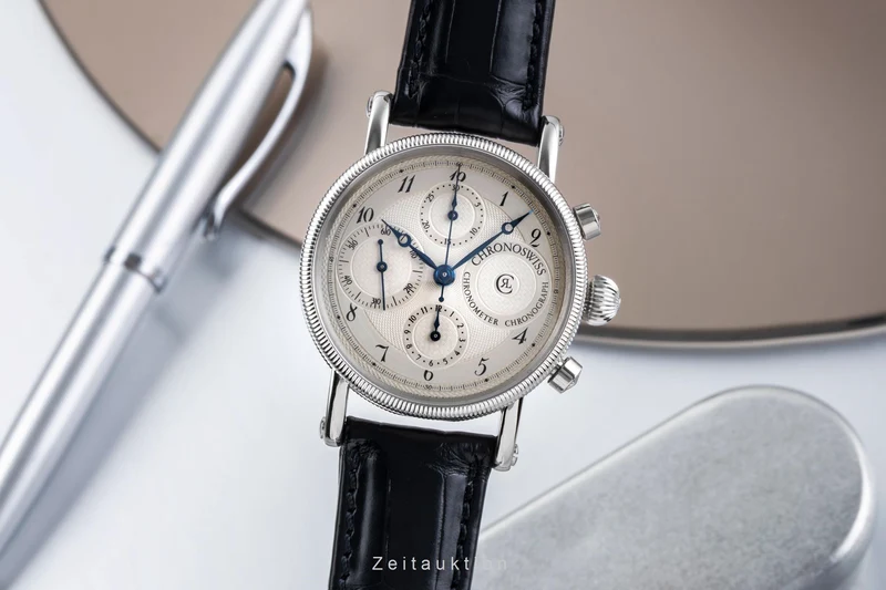 Chronoswiss Chronometer Chronograph chronograph steel automatic men's watch CH7523 [2505919]
