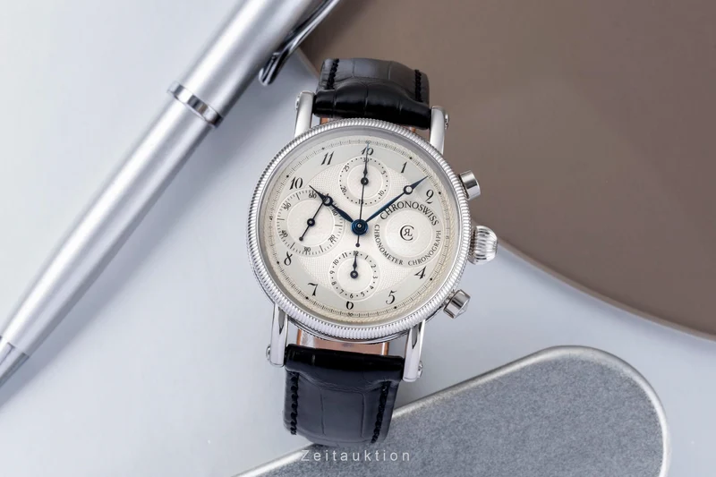 Chronoswiss Chronometer Chronograph chronograph steel automatic men's watch CH7523 [2505919]
