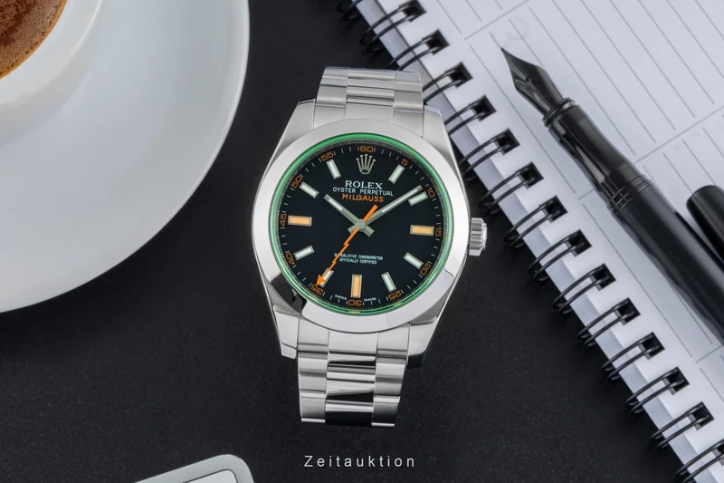 Rolex Milgauss steel automatic men's watch 116400GV [2506318]