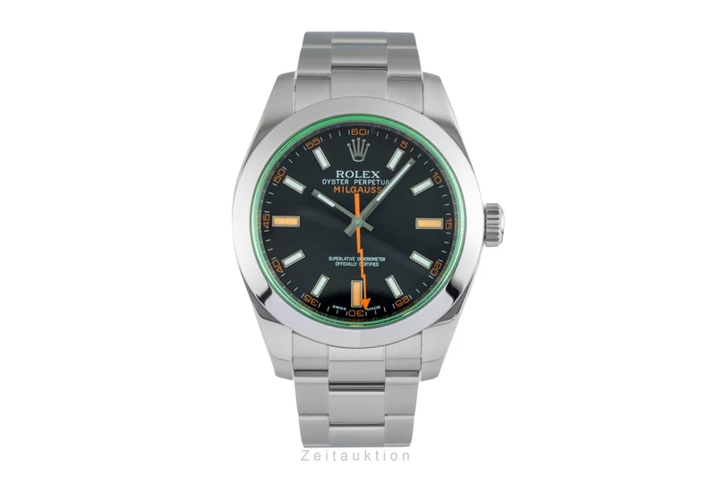 Rolex Milgauss steel automatic men's watch 116400GV [2506318]