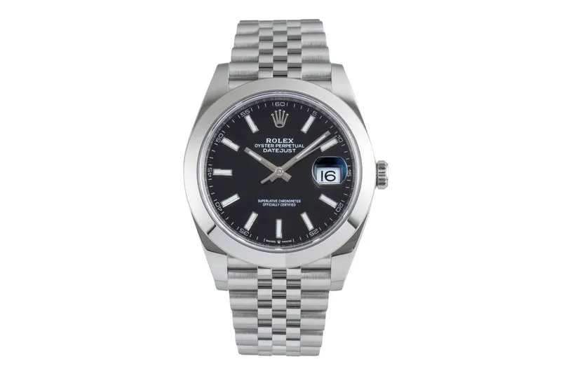 Rolex Datejust steel automatic men's watch 126300 [2506273]