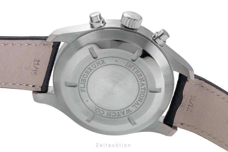 IWC Fliegerchronograph chronograph steel automatic men's watch IW377701 LP: 7300EUR [2505800]