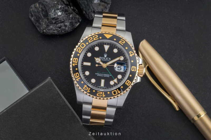 Rolex GMT-Master II steel / gold automatic men's watch 116713LN [2506058]