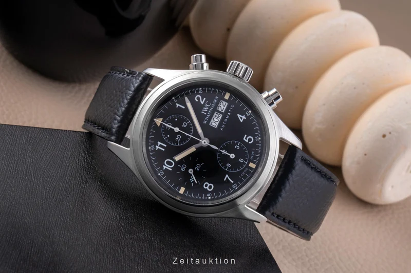 IWC Fliegerchronograph steel automatic men's watch IW370602 LP: 8300EUR [2504451]