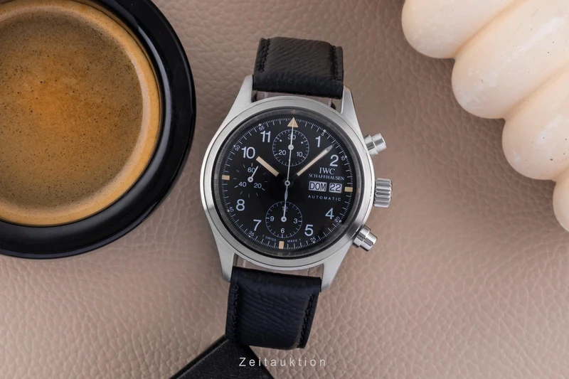 IWC Fliegerchronograph steel automatic men's watch IW370602 LP: 8300EUR [2504451]