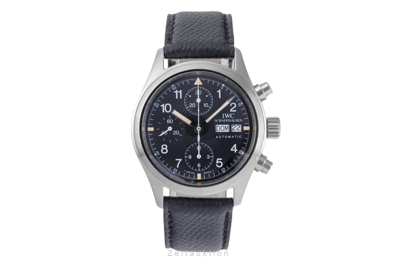 IWC Fliegerchronograph steel automatic men's watch IW370602 LP: 8300EUR [2504451]