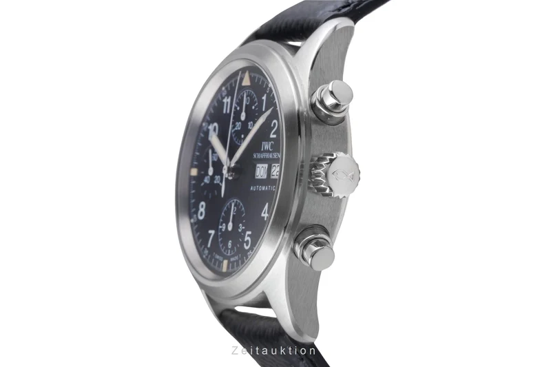IWC Fliegerchronograph steel automatic men's watch IW370602 LP: 8300EUR [2504451]