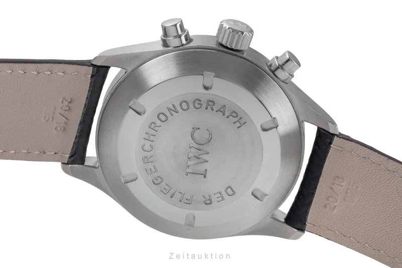 IWC Fliegerchronograph steel automatic men's watch IW370602 LP: 8300EUR [2504451]