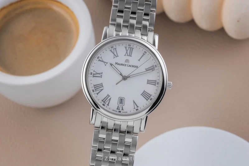 Maurice Lacroix Les Classiques steel quartz men's watch LC1017 [2505693]