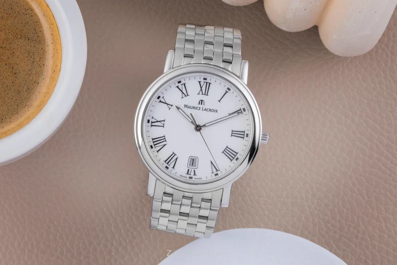 Maurice Lacroix Les Classiques steel quartz men's watch LC1017 [2505693]