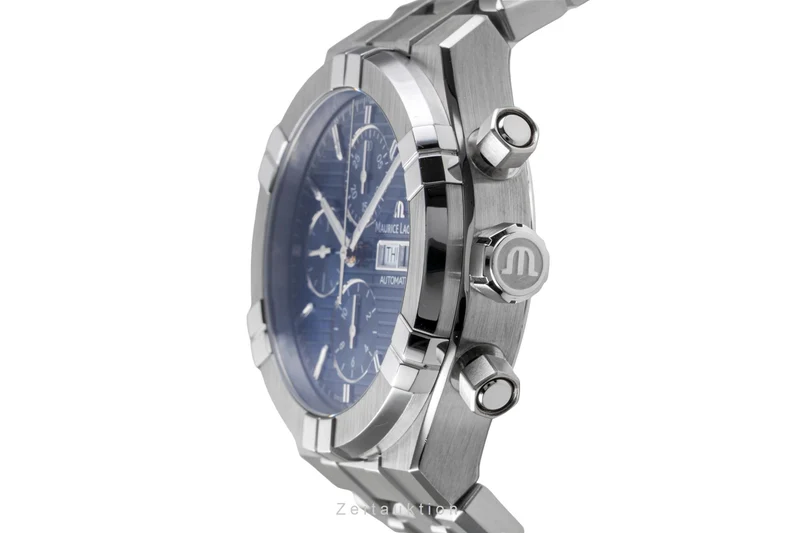 Maurice Lacroix Aikon chronograph steel automatic men's watch AI6038-SS002-4301 LP: 3400EUR [2505256]