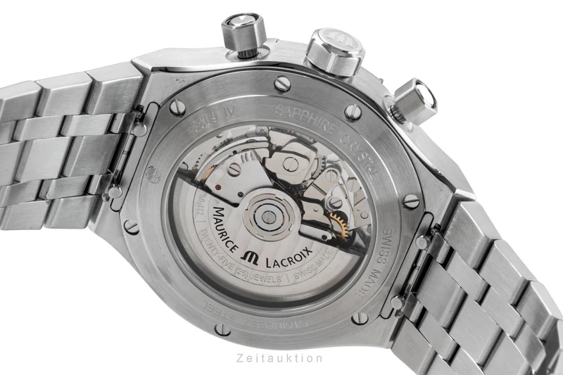 Maurice Lacroix Aikon chronograph steel automatic men's watch AI6038-SS002-4301 LP: 3400EUR [2505256]