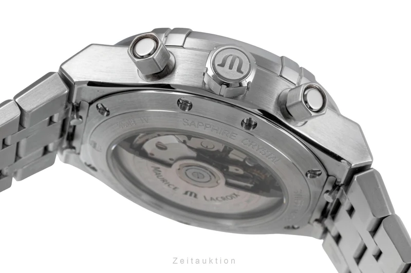 Maurice Lacroix Aikon chronograph steel automatic men's watch AI6038-SS002-4301 LP: 3400EUR [2505256]