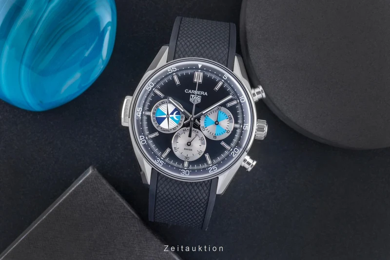 Tag Heuer Carrera chronograph steel automatic men's watch CBS2014.FT6293 LP: 8400EUR Limited [2506433]