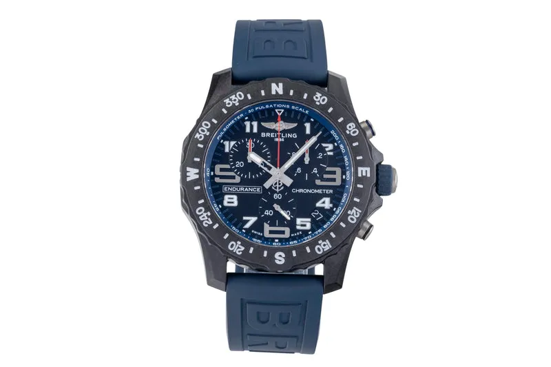 Breitling Endurance Pro chronograph breitlight quartz men's watch X82310 LP: 3600EUR [2506568]