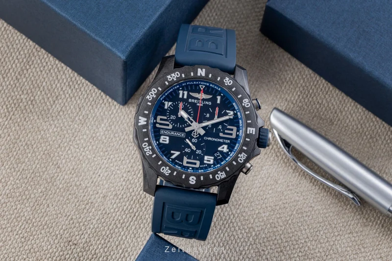 Breitling Endurance Pro chronograph breitlight quartz men's watch X82310 LP: 3600EUR [2506568]