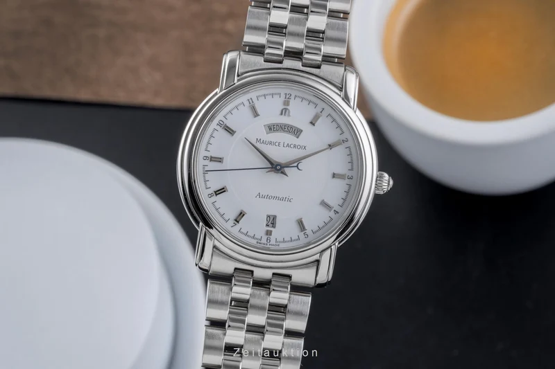Maurice Lacroix Pontos steel automatic men's watch PT6027 [2506152]
