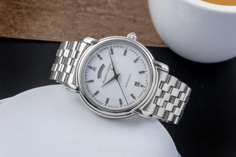 Maurice Lacroix Pontos steel automatic men's watch PT6027 [2506152]