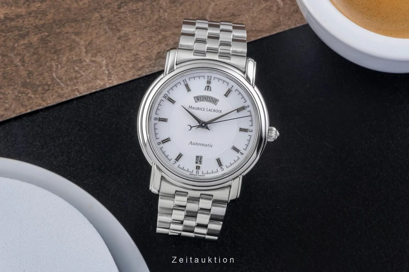 Maurice Lacroix Pontos steel automatic men's watch PT6027 [2506152]