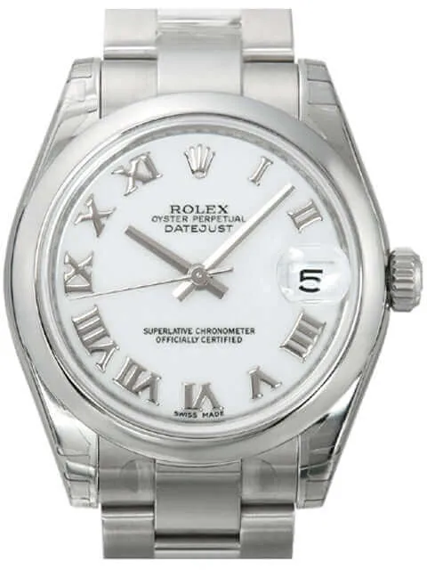 Rolex Oyster Datejust 31 178240 Weiß R