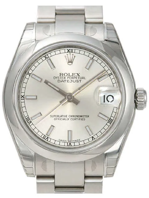 Rolex Oyster Datejust 31 178240 Silber
