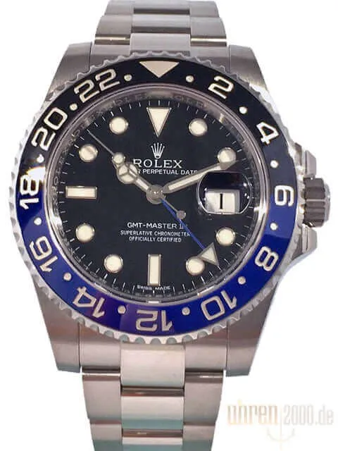 Rolex GMT Master II Edelstahl 116710 BLNR