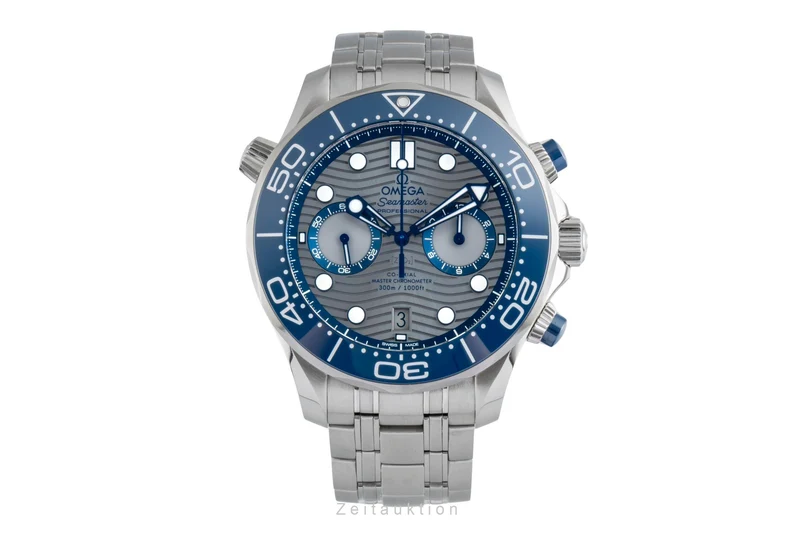 Omega Seamaster chronograph steel automatic men's watch 210.30.44.51.06.001 LP: 9300EUR [2506203]