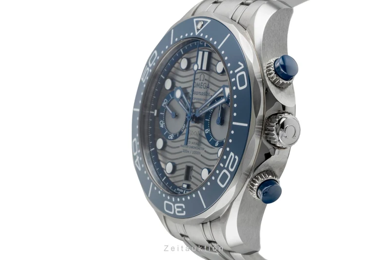 Omega Seamaster chronograph steel automatic men's watch 210.30.44.51.06.001 LP: 9300EUR [2506203]