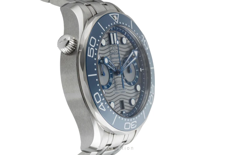Omega Seamaster chronograph steel automatic men's watch 210.30.44.51.06.001 LP: 9300EUR [2506203]