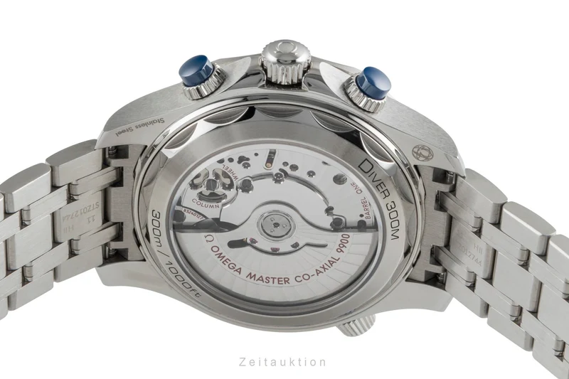 Omega Seamaster chronograph steel automatic men's watch 210.30.44.51.06.001 LP: 9300EUR [2506203]
