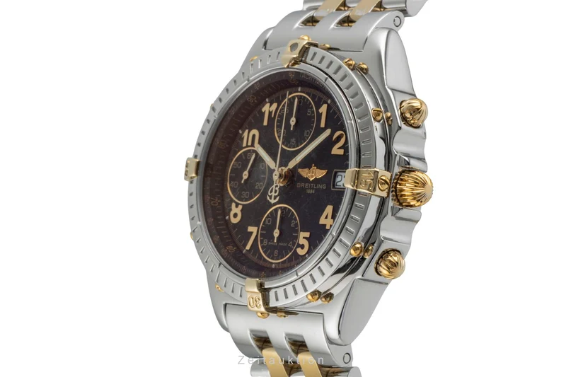 Breitling Chronomat chronograph steel / gold automatic men's watch B13050.1 [2505572]