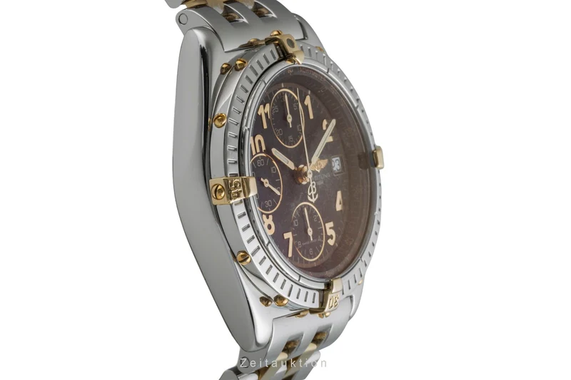 Breitling Chronomat chronograph steel / gold automatic men's watch B13050.1 [2505572]
