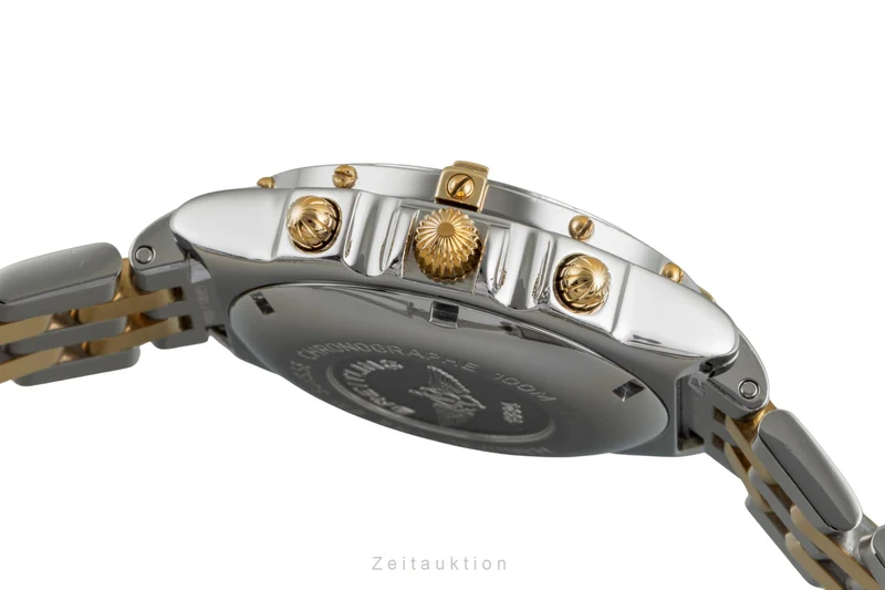 Breitling Chronomat chronograph steel / gold automatic men's watch B13050.1 [2505572]